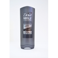 Dove Men+Care Charcoal & Clay Sprchový gel pro muže 250 ml