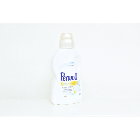 Perwoll White & Fiber prací gel, 15 praní 900 ml