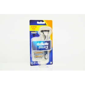 Gillette Blue 3 holicí strojek + 7 hlavic