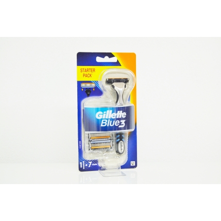 Gillette Blue 3 holicí strojek + 7 hlavic