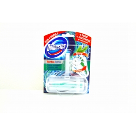 Domestos Turbo Fresh Pine rotační tuhý WC blok 32 g