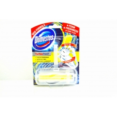 Domestos Turbo Fresh Lemon Fresh rotační tuhý Wc blok 32 g