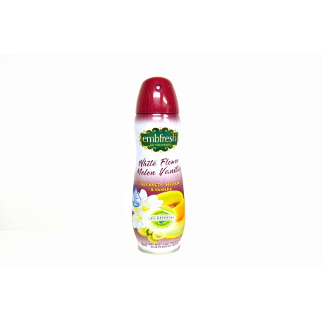 EMBFRESH Suchý sprej - bílé květy - meloun - vanilka 300 ml
