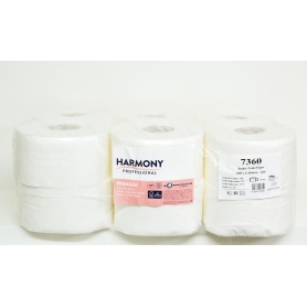 Harmony Professional Toaletní papír Jumbo  bílý, 2 vr., 12 ks